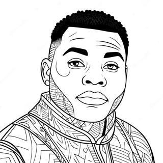 Page A Colorier De Kevin Gates 72254-59676