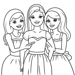 Page A Colorier Barbie Et Ses Soeurs 72284-59694