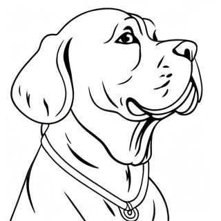 Page A Colorier Chien De Sang 72314-59724