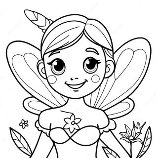 Page A Colorier Fee Silvermist 72364-59761