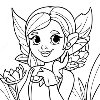 Page A Colorier Fee Silvermist 72364-59764