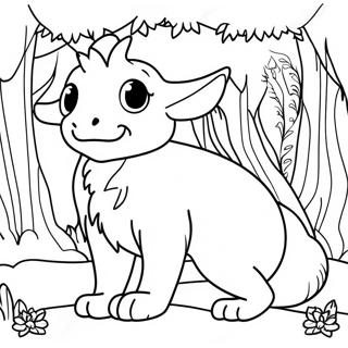 Creatures Enchantees De Fablehaven Page A Colorier 72385-59784