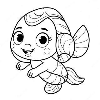 Page A Colorier Deema Bubble Guppies 72414-59802