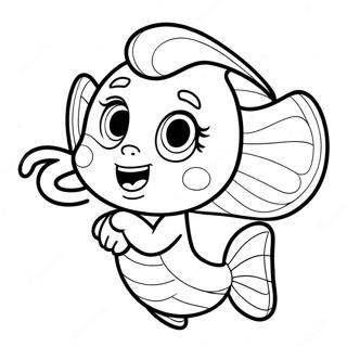 Page A Colorier Deema Bubble Guppies 72414-59804