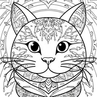 Page A Colorier De Tete De Chat 72464-59842