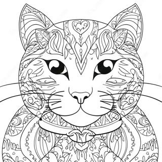 Page A Colorier De Tete De Chat 72464-59844