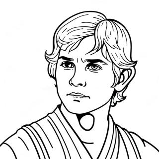 Page A Colorier De Jeune Jedi 72474-59876