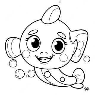 Oona Bubble Guppies Pages À Colorier