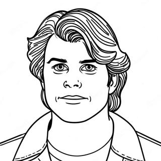 Steve Harrington Pages À Colorier