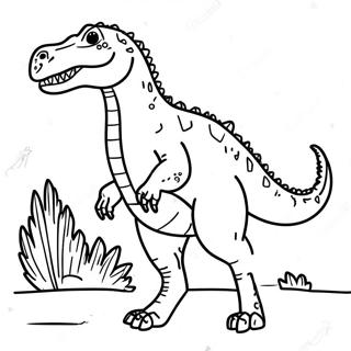 Page A Colorier Du Dinosaure Baryonyx 72534-59898