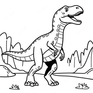 Page A Colorier Du Dinosaure Baryonyx 72534-59900