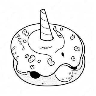 Page A Colorier De Donut Licorne 72544-59910