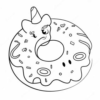 Page A Colorier De Donut Licorne 72544-59911