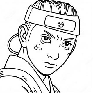 Page A Colorier Shikamaru Nara 72624-59972