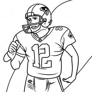 Tom Brady Pages À Colorier