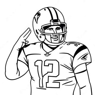 Page A Colorier Tom Brady 7264-5907