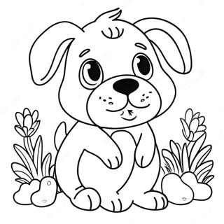 Page A Colorier De Chien De Paques 72664-60000