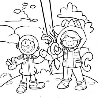 Page A Colorier Awana Sparks 72814-60127