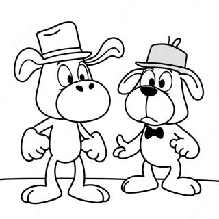 Page A Colorier Rocky Et Bullwinkle 72824-60142