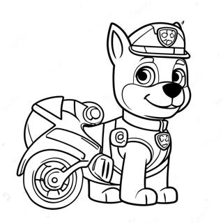 Page A Colorier Moto Pups De La Pat Patrouille 72884-60175