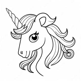 Page A Colorier Corne De Licorne Etincelante 72905-60206