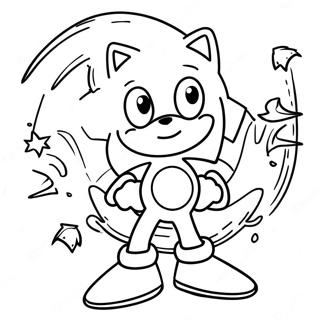 Page A Colorier Sonic Superstars 72954-60239