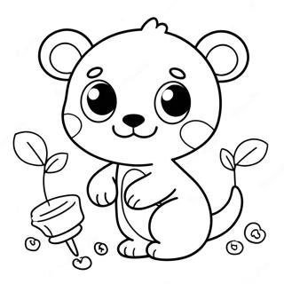 Pages A Colorier Danimaux Mignons Pour Les Enfants De 2 Ans 73035-60310