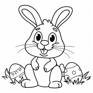 Page A Colorier De Mathematiques Amusantes Avec Le Lapin De Paques 73075-60358