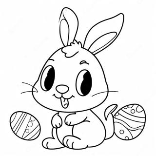 Page A Colorier De Mathematiques Amusantes Avec Le Lapin De Paques 73075-60360