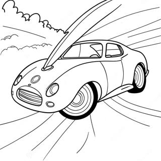 Racer De Vitesse Pages À Colorier