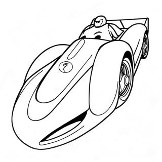 Page A Colorier De Speed Racer 73114-60364