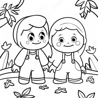 Page A Colorier Ivy Et Bean Aventurieres 73125-60377