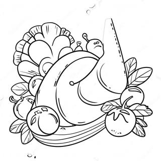 Page A Colorier De La Musique De Thanksgiving 73154-60392