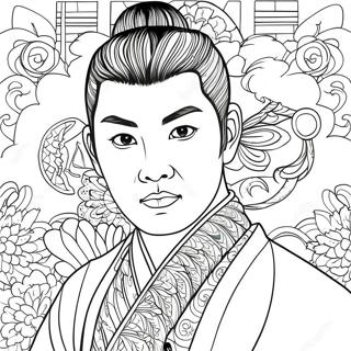 Hu Tao Pages À Colorier