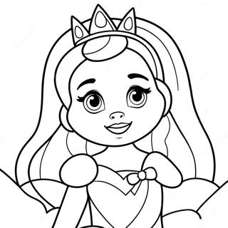 Princesse Lol Pages À Colorier