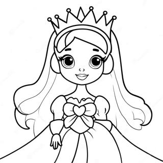 Page A Colorier Princesse Lol 73214-60443