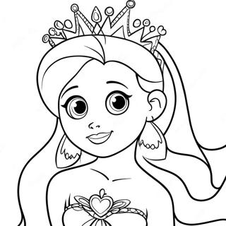 Page A Colorier Princesse Lol Etincelante 73215-60446