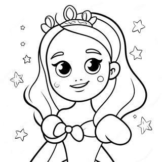 Page A Colorier Princesse Lol Etincelante 73215-60447