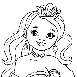 Page A Colorier Princesse Lol Etincelante 73215-60448