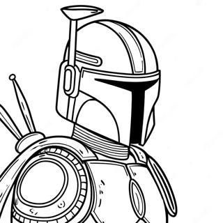 Page A Colorier Jango Fett 73224-60458