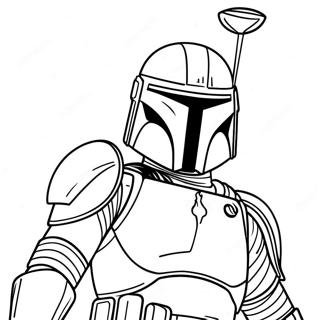 Page A Colorier Jango Fett 73224-60459