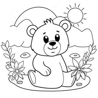 Page A Colorier De Lours Funshine 73344-60538