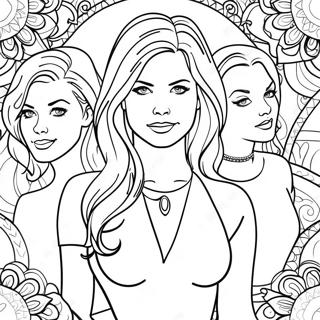 Page A Colorier Charmed 73495-60659