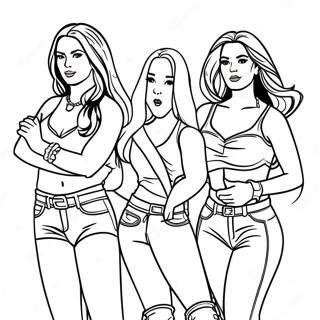 Page A Colorier Charmed Sisters In Action 73496-60661