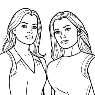 Page A Colorier Charmed Sisters In Action 73496-60663