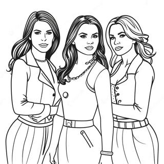 Page A Colorier Charmed Sisters In Action 73496-60664