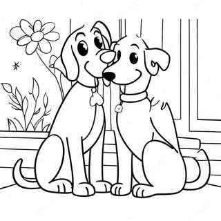 Page A Colorier Clifford Et Emily Elizabeth 73555-60707