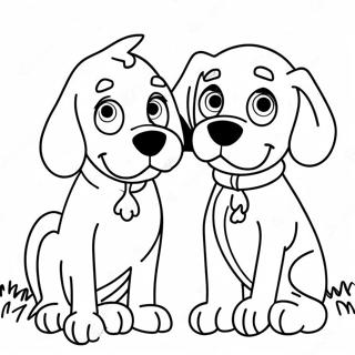 Page A Colorier Clifford Et Emily Elizabeth 73555-60708