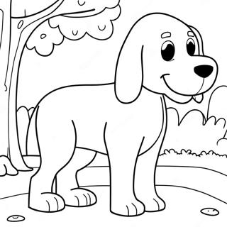 Page A Colorier Clifford Le Grand Chien Rouge 73556-60711