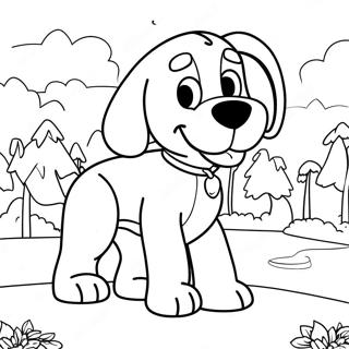 Page A Colorier Clifford Le Grand Chien Rouge 73556-60712